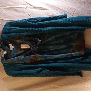 Dress barn tank and sweater set